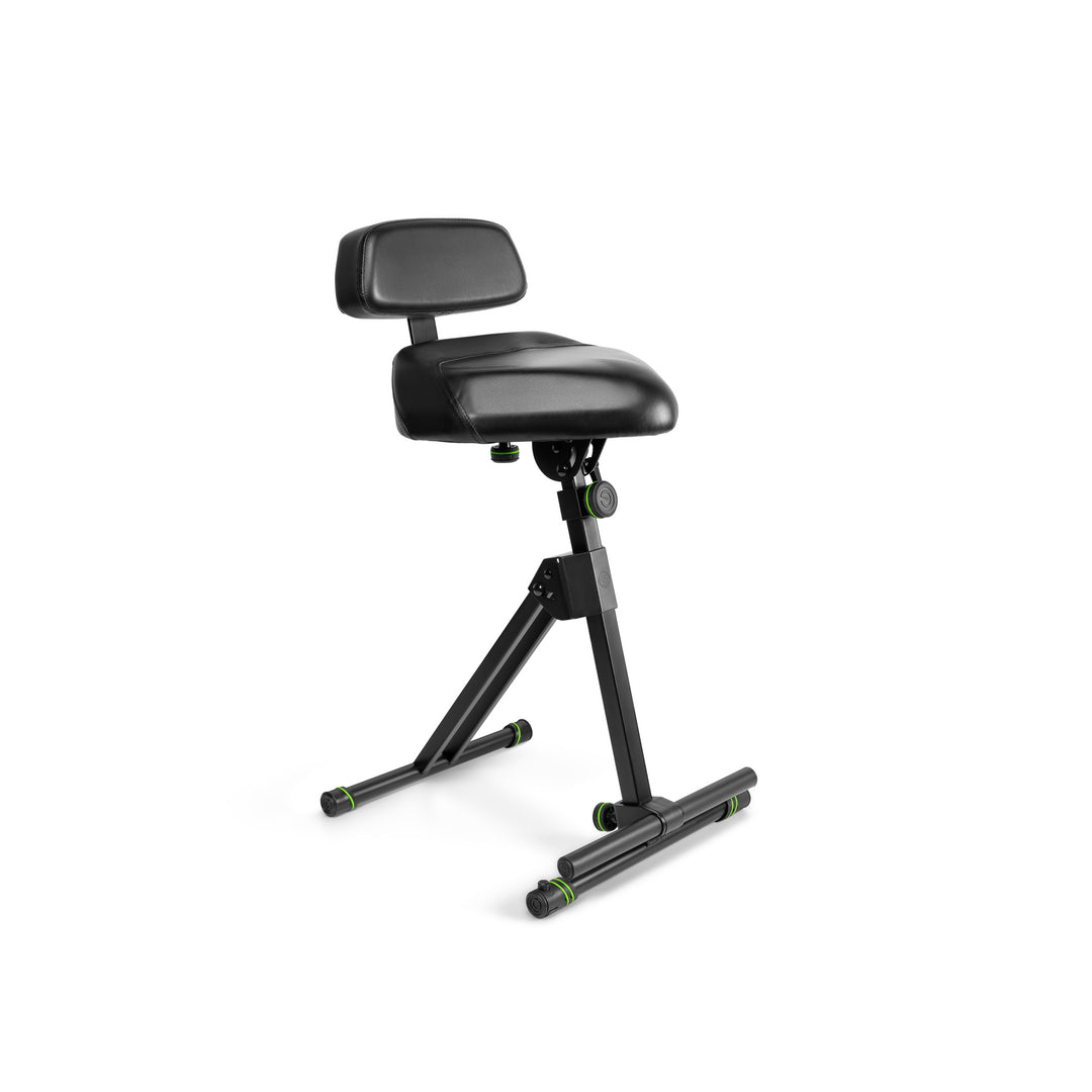 Gravity FM SEAT1 BR - Høydejusterbar krakk med fot- og ryggstøtte
