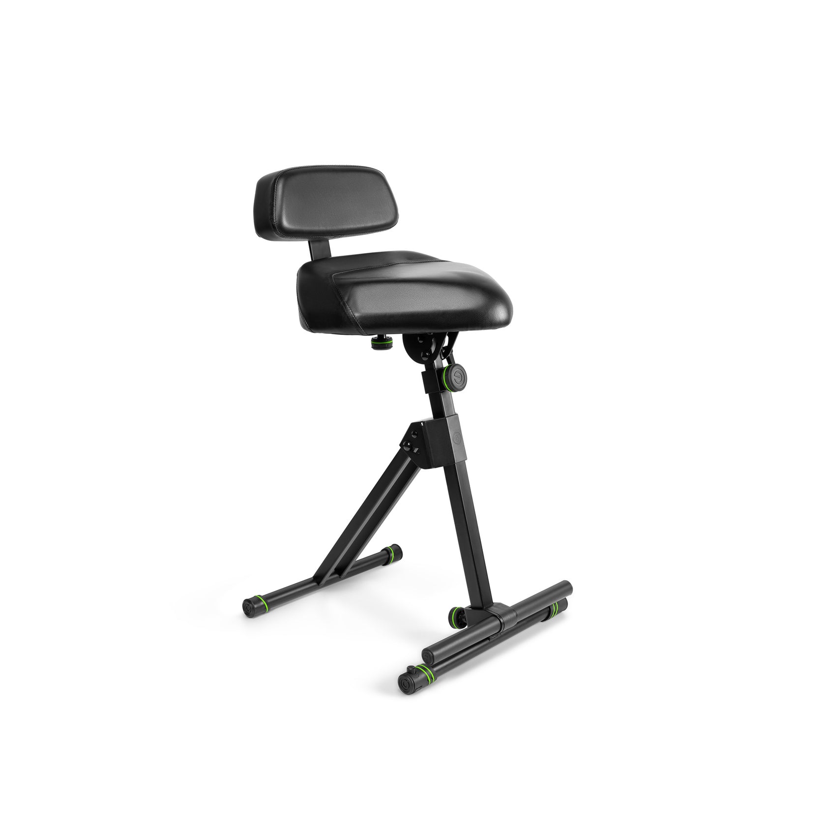 Gravity FM SEAT1 BR - Høydejusterbar krakk med fot- og ryggstøtte