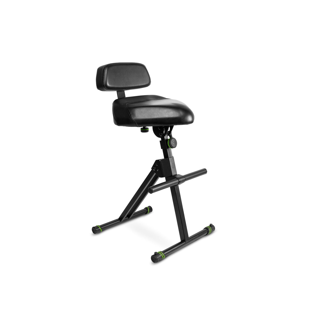 Gravity FM SEAT1 BR - Høydejusterbar krakk med fot- og ryggstøtte