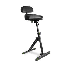 Gravity FM SEAT1 BR - Høydejusterbar krakk med fot- og ryggstøtte