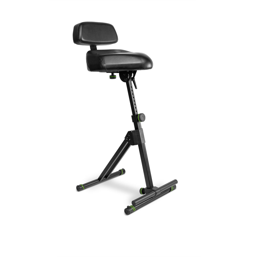 Gravity FM SEAT1 BR - Høydejusterbar krakk med fot- og ryggstøtte