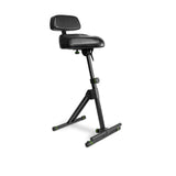 Gravity FM SEAT1 BR - Høydejusterbar krakk med fot- og ryggstøtte