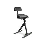 Gravity FM SEAT1 BR - Høydejusterbar krakk med fot- og ryggstøtte