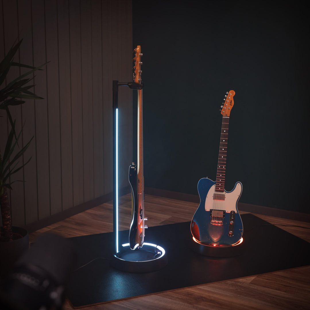 Gravity GS LS 01 NH B - Gitarer GLOW-STAND®, Neckhug