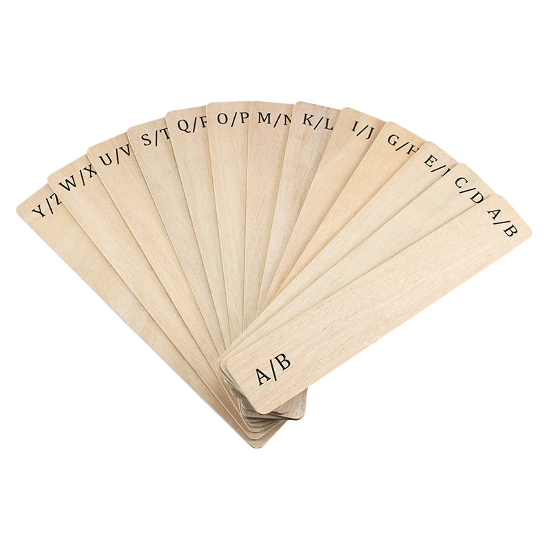 Kryssfiner Dividers til plater (13 stk.) (A-Z)