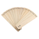 Kryssfiner Dividers til plater (13 stk.) (A-Z)