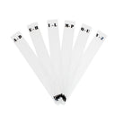 Akryldelere for Vinylplater (6 stk.) (A-Z)