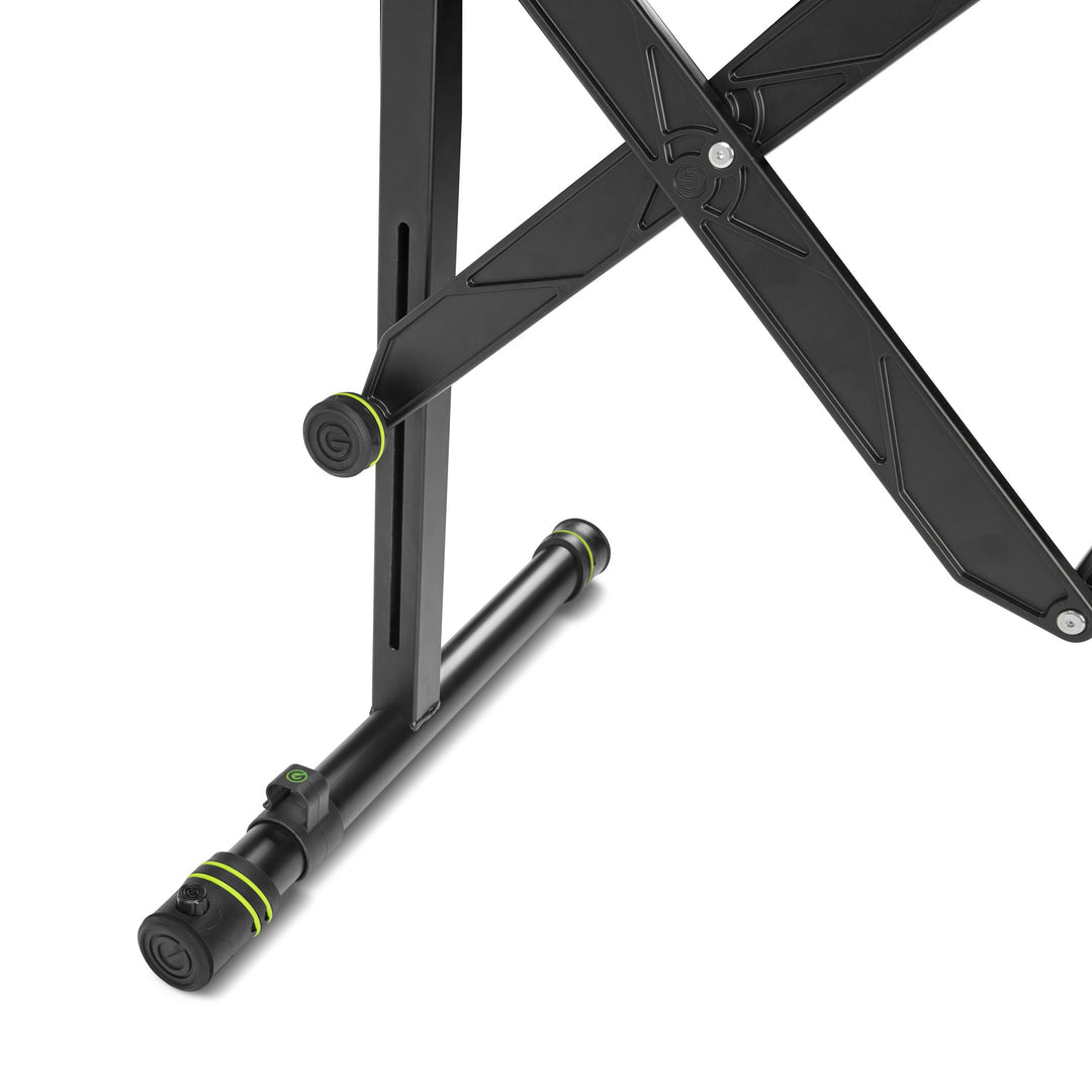 Gravity KS AKS 01 B - Sammenleggbart keyboardstativ med saksemekanisme