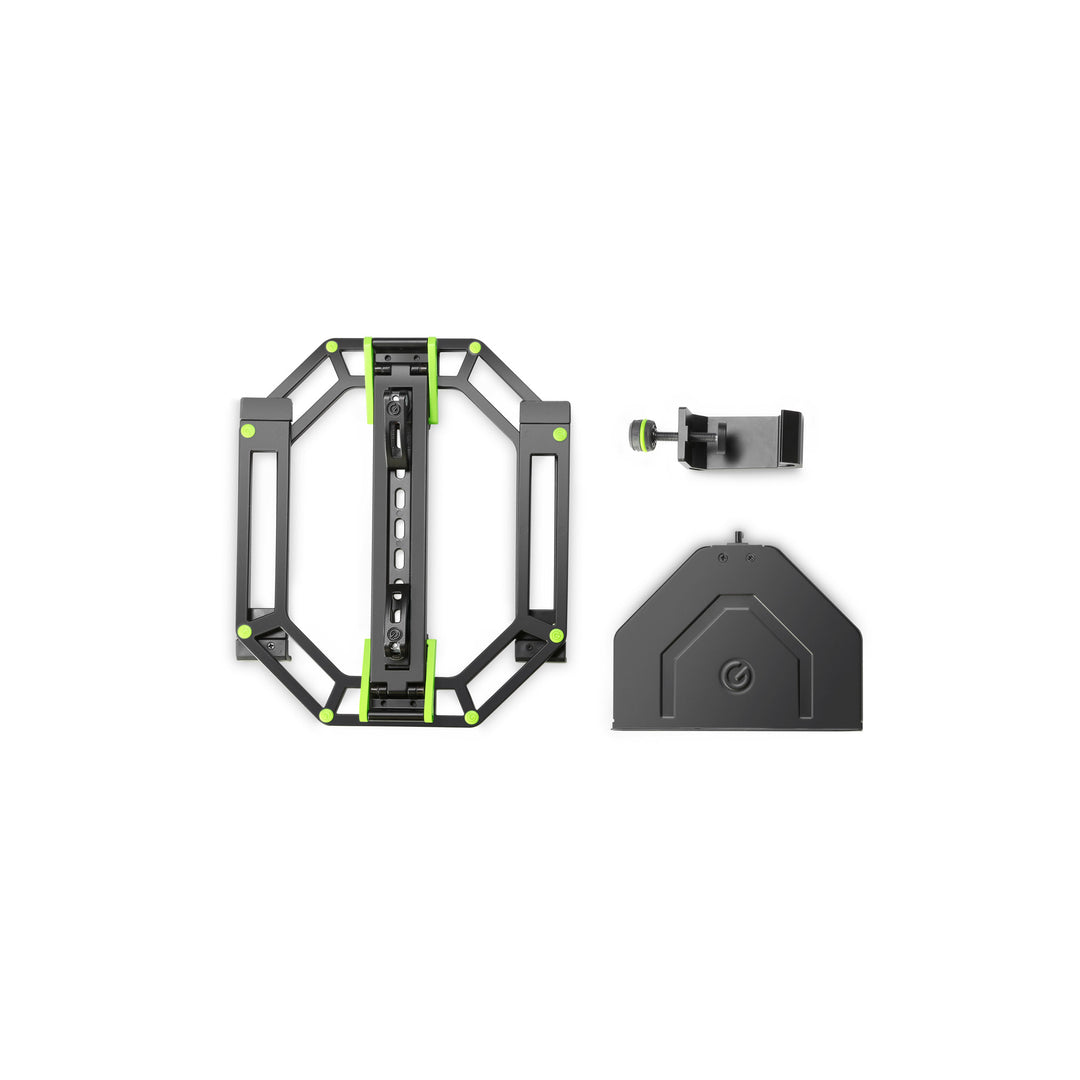 Gravity KSX 2 RD SET 2 - Dobbelt X-formet keyboardstativ og støttebord, sett 2