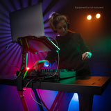 Gravity KSX 2 RD SET 2 - Dobbelt X-formet keyboardstativ og støttebord, sett 2
