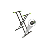 Gravity KSX 2 RD SET 2 - Dobbelt X-formet keyboardstativ og støttebord, sett 2