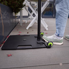 Gravity LA WI 1 – Hjulinnsats til stativer med bunnplate