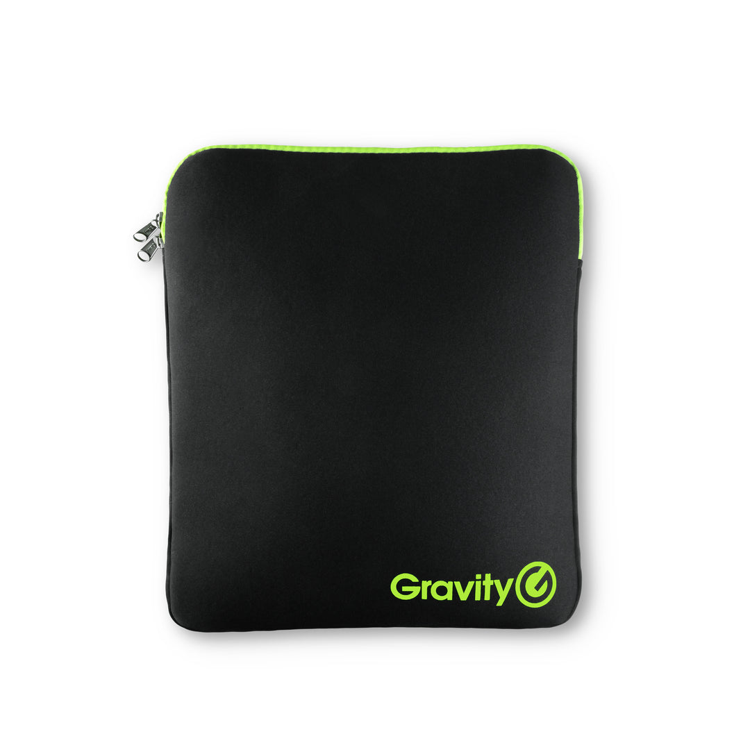 Gravity LTS 01 B SETT 1 – Justerbart stativ for bærbare datamaskiner og kontrollere inkl. beskyttende neoprenbag