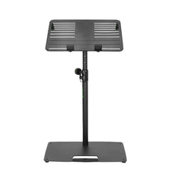Gravity LTS T 02 B - Universelt laptopstativ med justerbare holdepinner og stålbase, svart