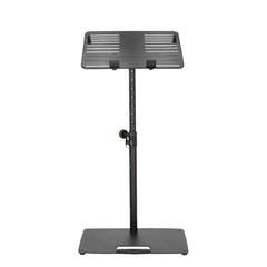 Gravity LTS T 02 B - Universelt laptopstativ med justerbare holdepinner og stålbase, svart