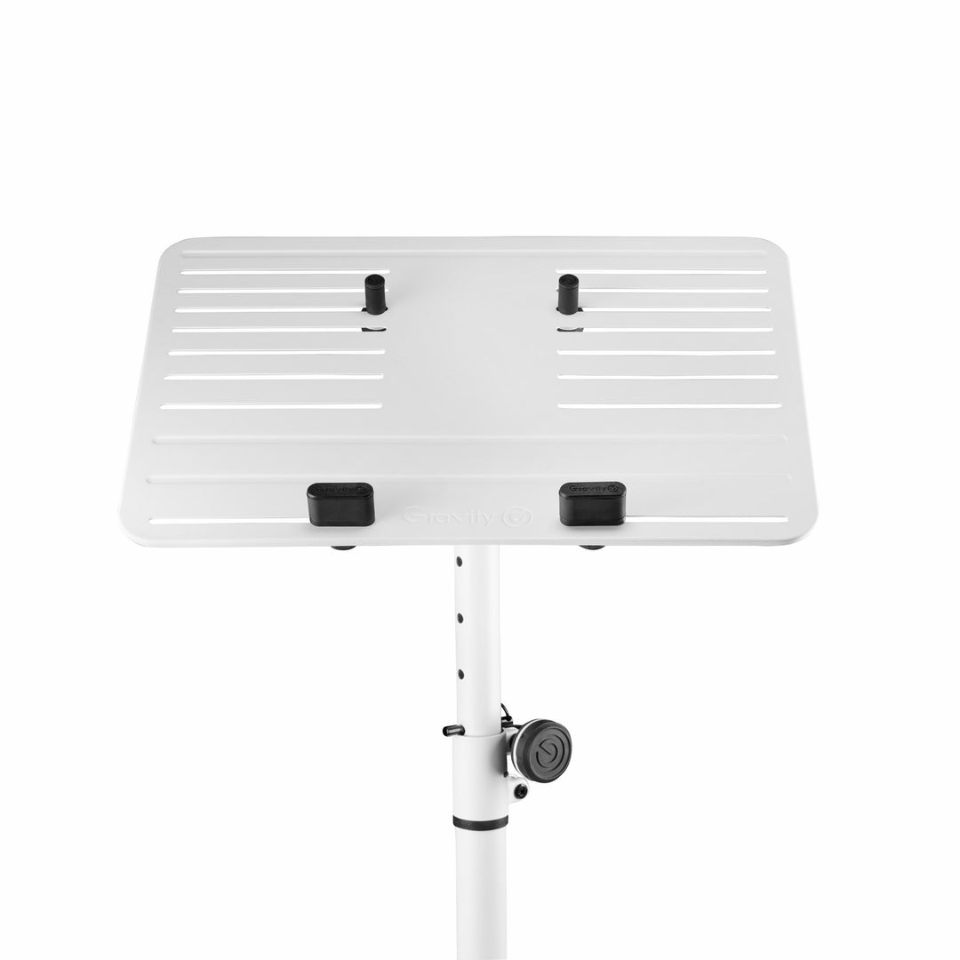 Gravity LTS T 02 W – Universelt laptopstativ med justerbare støttepinner og stålbase