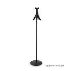Gravity MA T TH 02 SET 2 - Tablet-holder for reisende og enhånds mikrofonStativ med rund fot