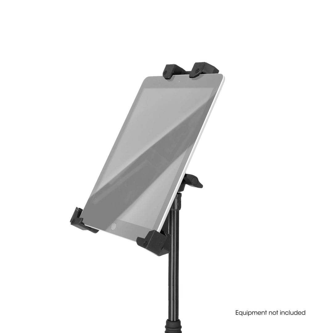 Gravity MA T TH 02 SET 2 - Tablet-holder for reisende og enhånds mikrofonStativ med rund fot