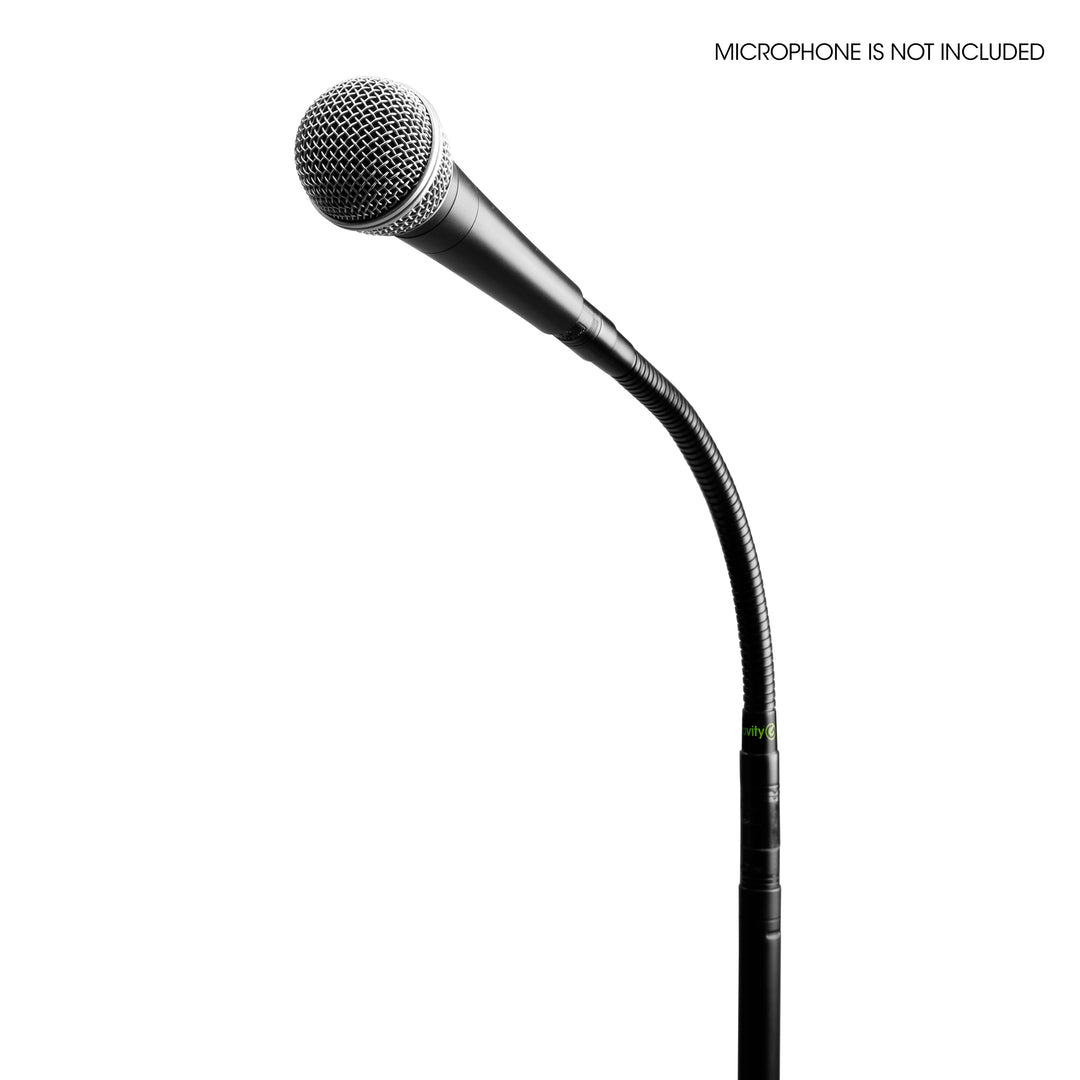 Gravity MS 23 XLR B - Mikrofonstativ med XLR-kontakt og svanehals