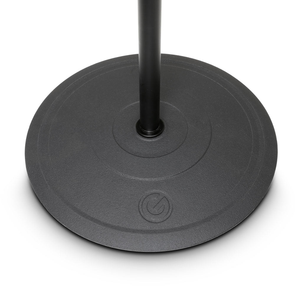 Gravity MS 23 - Mikrofonstativ med rund base, svart