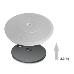 Gravity MS 2 WP - Vektplate til mikrofonstativer med rund fot