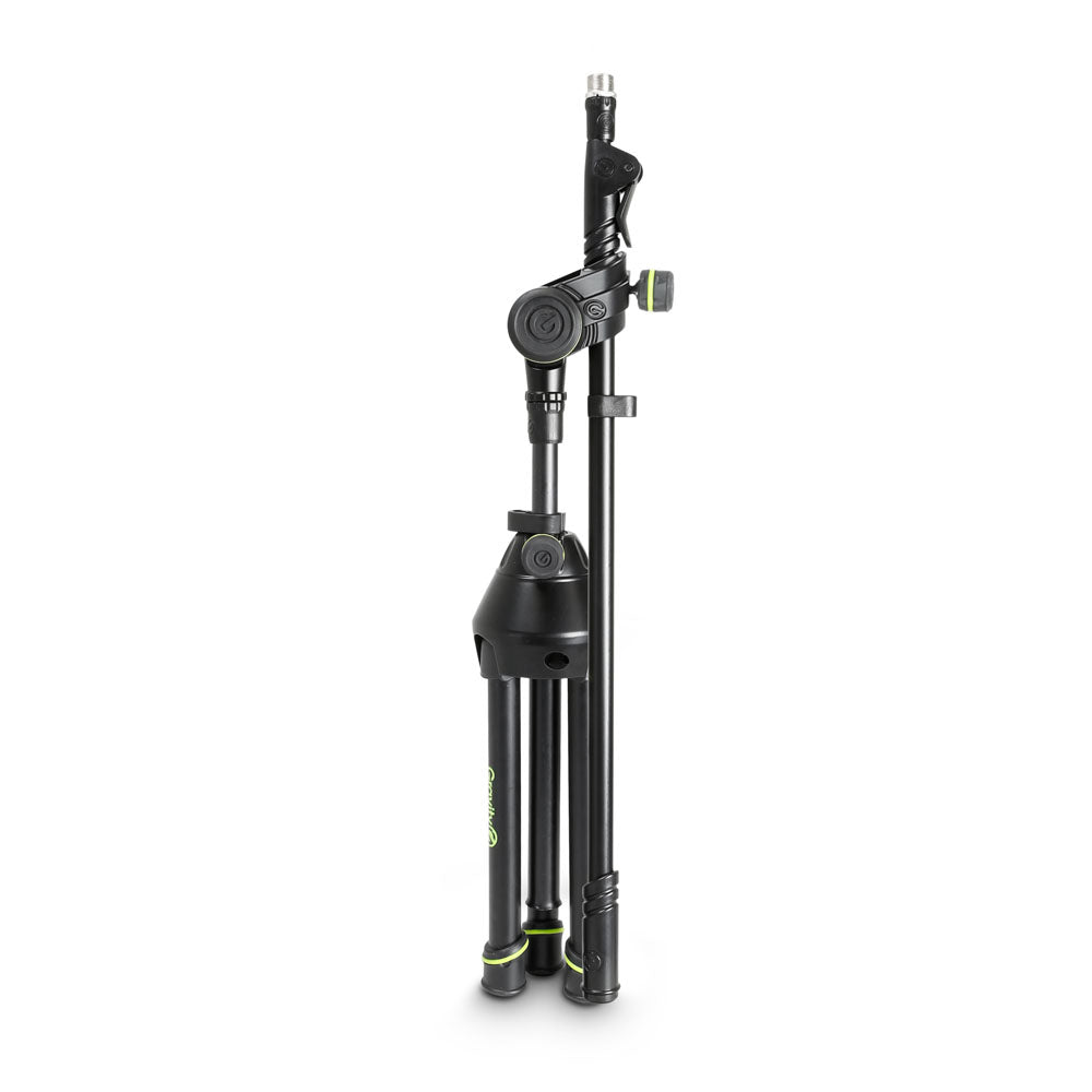 Gravity MS 3122 HDB - Kort kraftig mikrofonstativ for hard bruk med sammenleggbar trefot