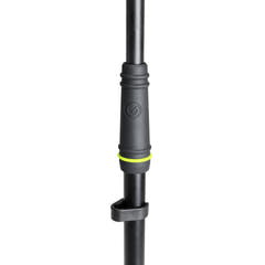 Gravity MS 4221 B - Kort mikrofonstativ med sammenleggbar trefot og 2-punkts justerbar boomarm