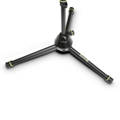 Gravity MS 4221 B - Kort mikrofonstativ med sammenleggbar trefot og 2-punkts justerbar boomarm