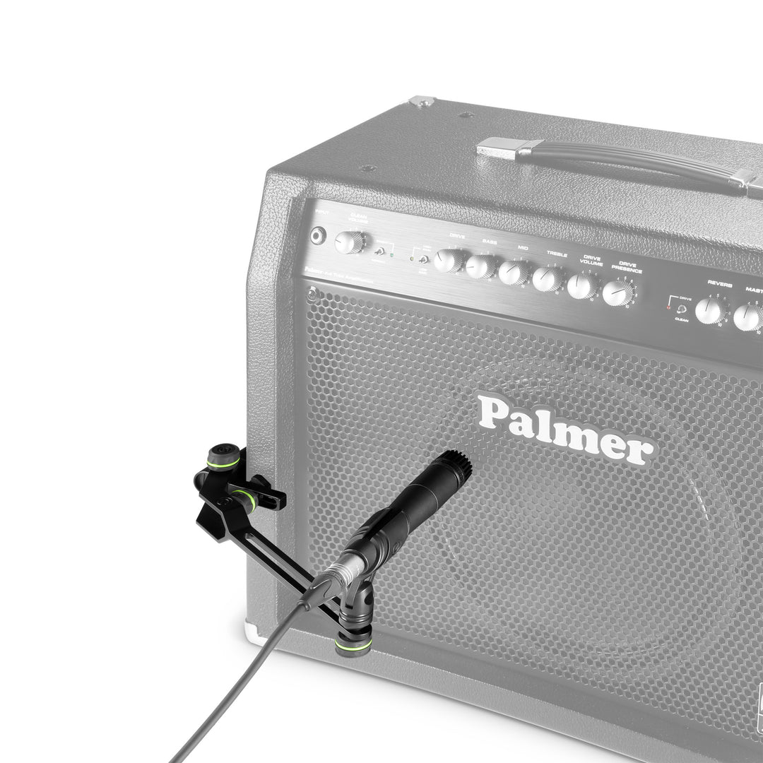 Gravity MS CAB CL 01 S - Kabinettklemme - mikrofonholder til gitar-kabinetter, kort versjon