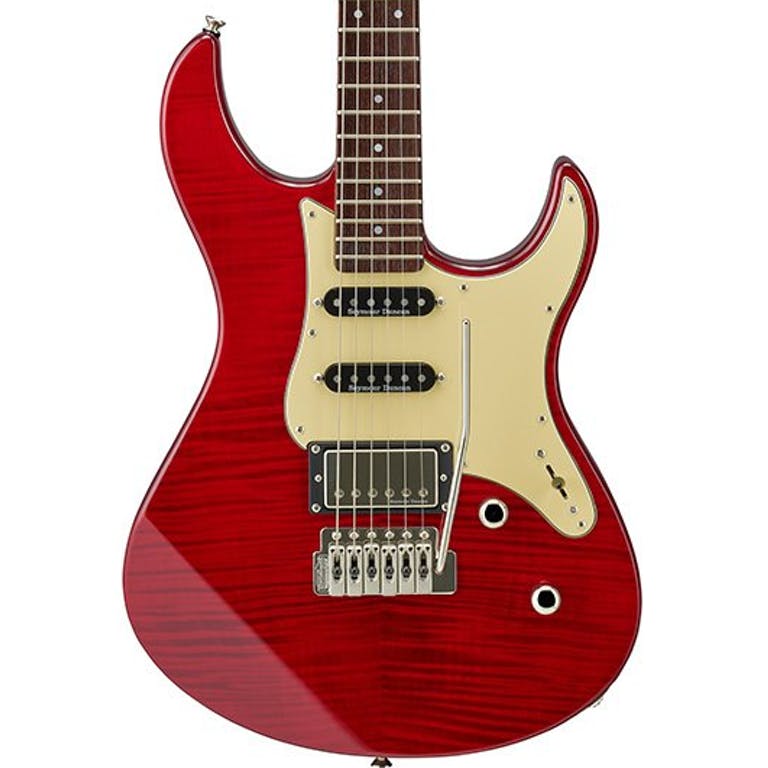 Yamaha Pacifica elektrisk gitar GPA612VII Flame Maple elektrisk gitar ( Fire Red )