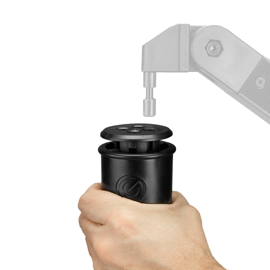 Gravity PAD A - 4-veis pipe- og drape-adapter til 35 mm stativer