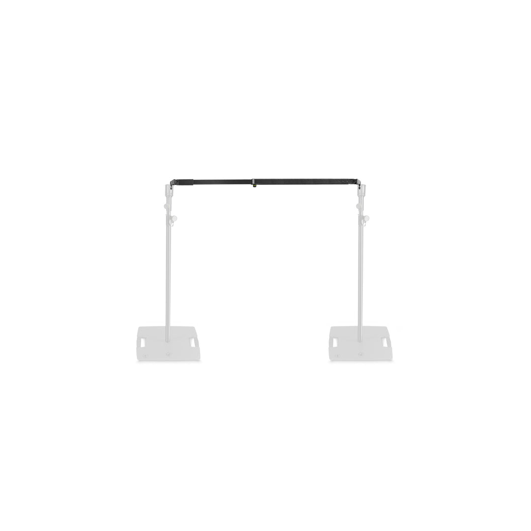 Gravity PAD T S – Kort horisontal teleskopisk tverrstang for Pipe and Drape-gardinsystem