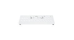 Gator GPB-BAK-WH pedalbrett i aluminium, hvitt