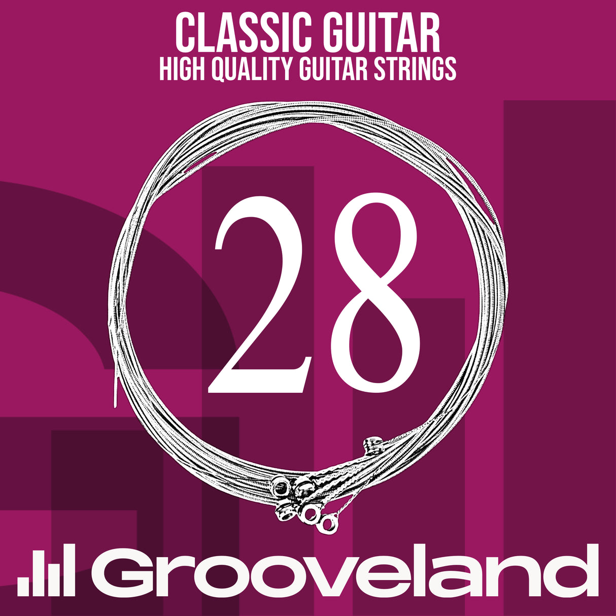 Grooveland AG10 Klassiske nylongitarstrenger