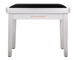 Grooveland KB200 Pianokrakk (Matt Hvit, Svart Sete)