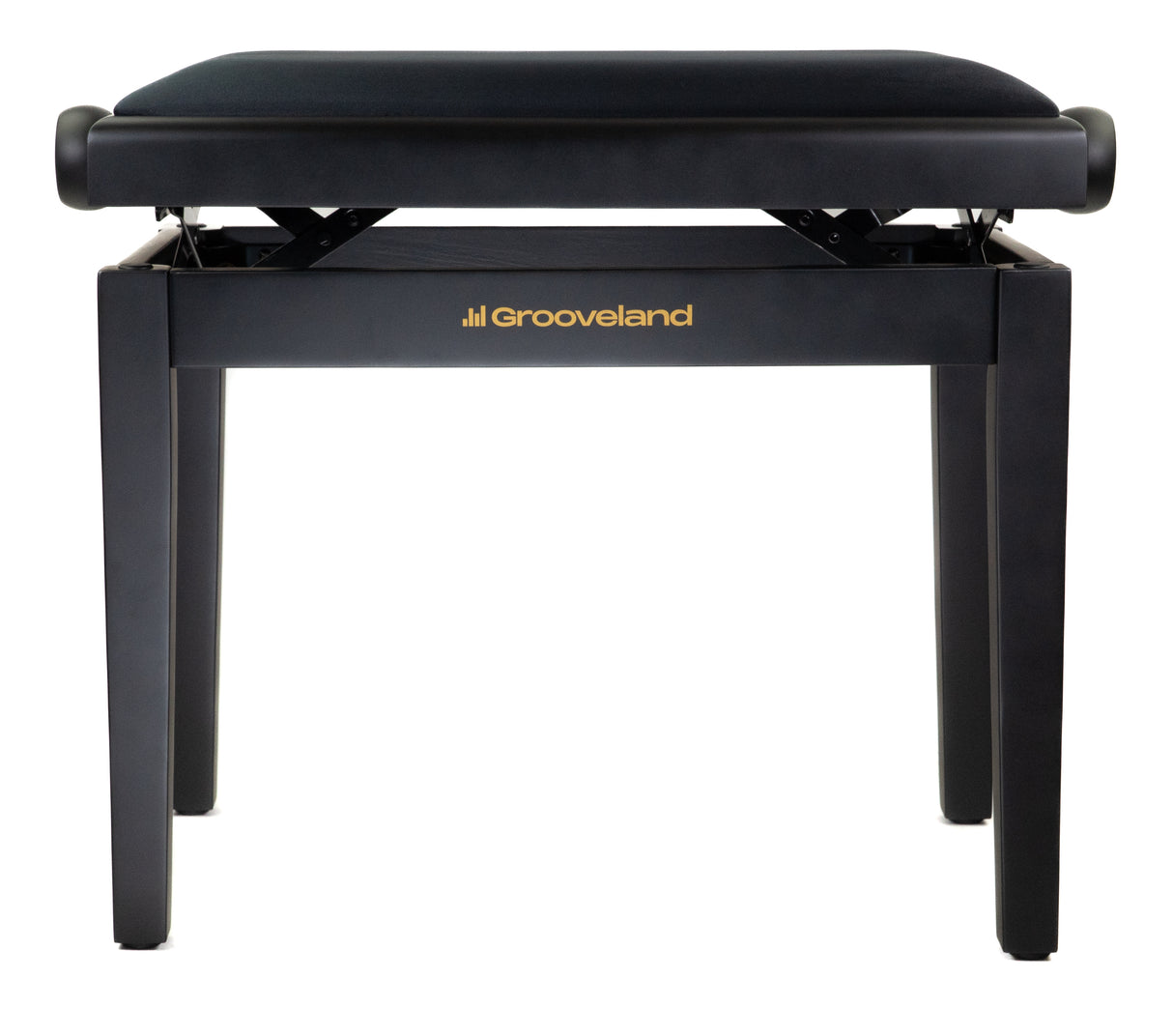 Grooveland KB200 Pianokrakk (Matt Svart)