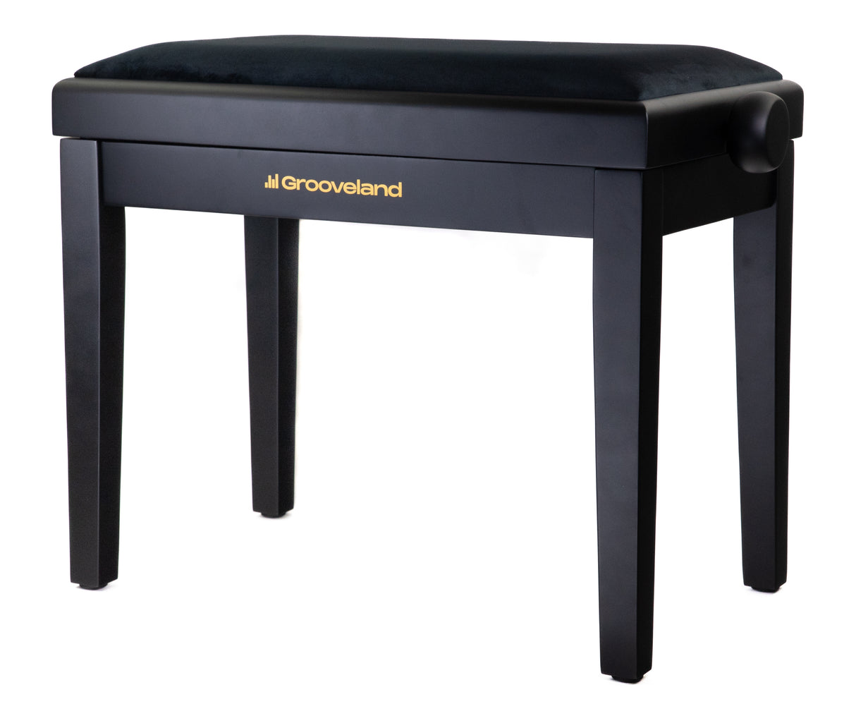Grooveland KB200 Pianokrakk (Matt Svart)