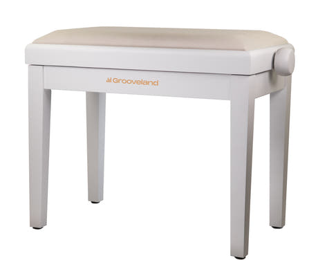 Grooveland KB200 Pianokrakk (Matt Hvit)
