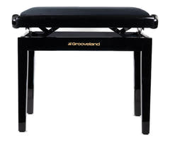 Grooveland KB200 Pianokrakk (Svart Høyglans)