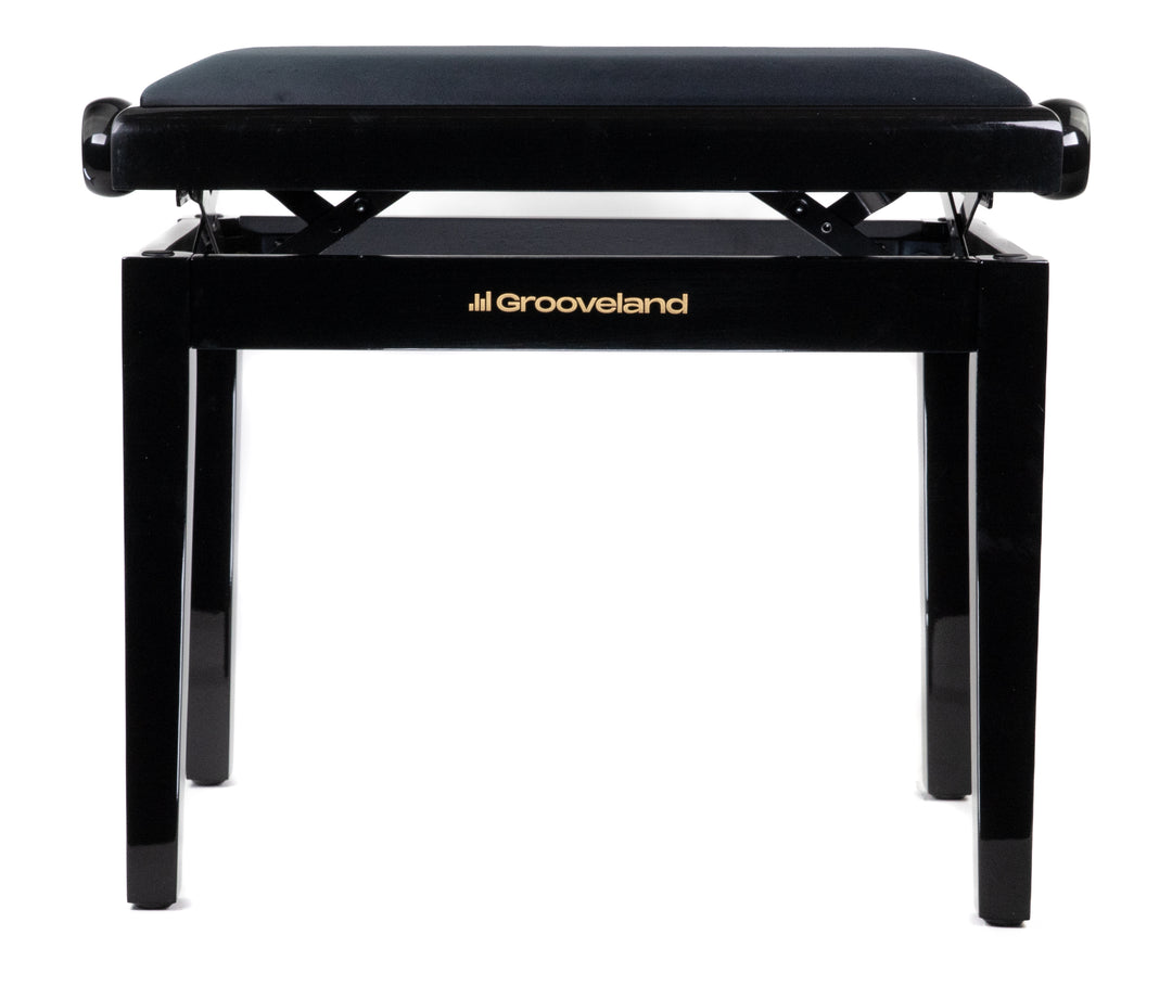 Grooveland KB200 Pianokrakk (Svart Høyglans)