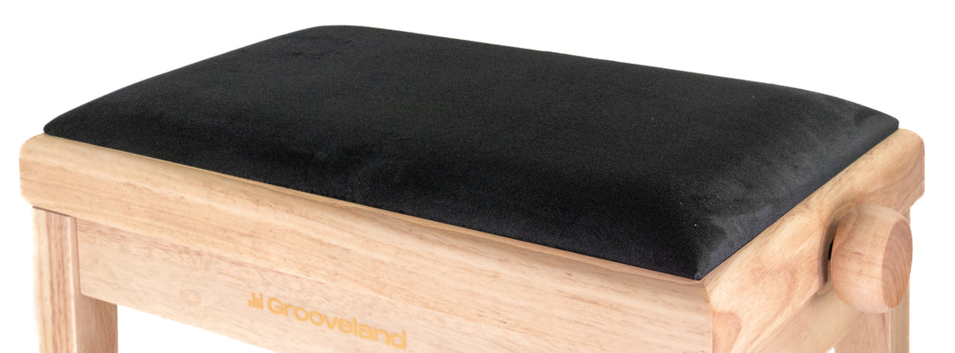 Grooveland KB250 Pianokrakk (Tre/Svart)