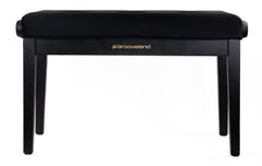 Grooveland KB320 Dobbel pianokrakk (Matt svart)