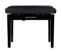 Grooveland KB400 Hydraulisk pianokrakk (Svart Høyglans)