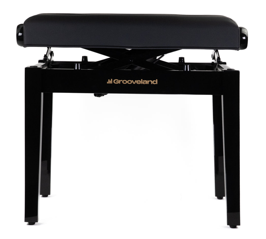 Grooveland KB400 Hydraulisk pianokrakk (Svart Høyglans)