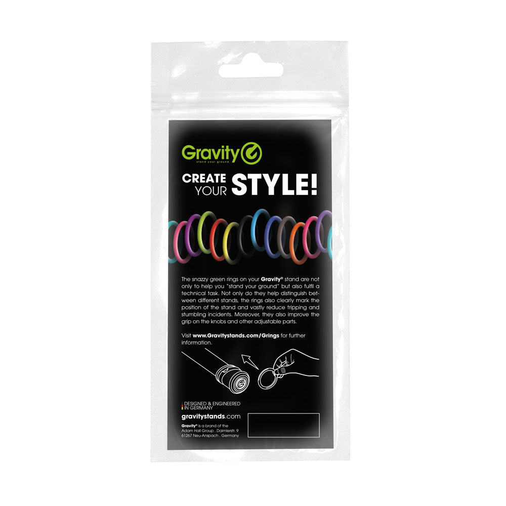Gravity RP 5555 ORG 1 - Universal Gravity-ringpakke, elektrisk oransje