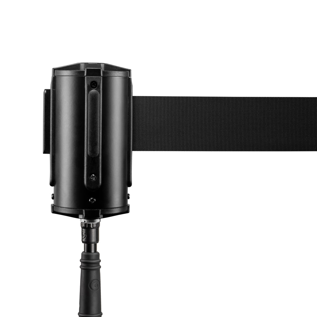Gravity SA BELT 1 B STAND SET 1 - Sett 1 med kassettbåndstolper for uttrekkbar avsperring