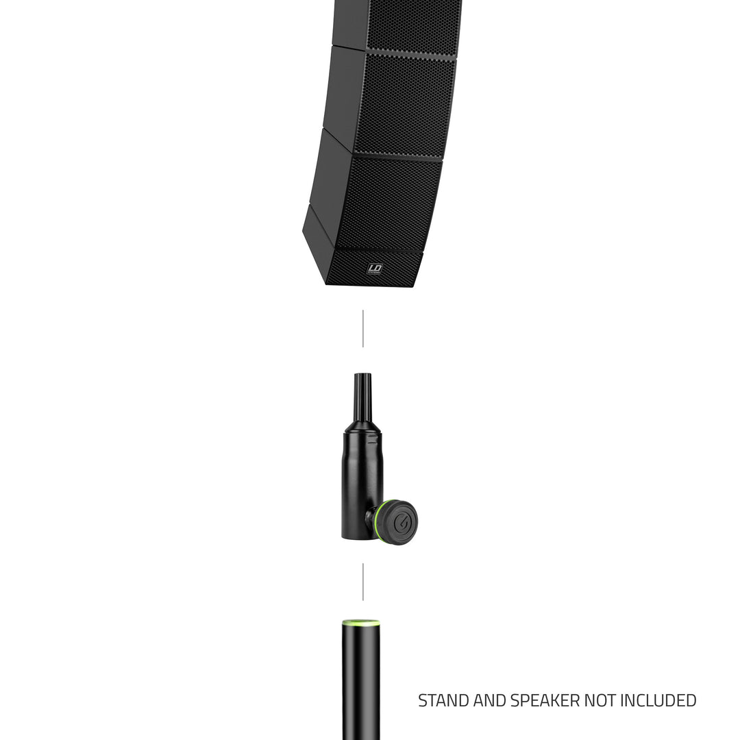 Gravity SF CURV M - Reduktionsflange 36 mm til Curv-flange han til korrekt norsk