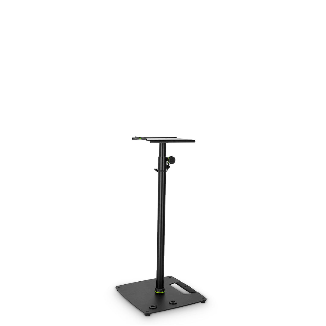 Gravity SP 3202 CS B - Høyttalerstativ for studiomonitor med firkantet stålbase