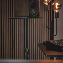Gravity SP 3202 LR B - Stativ for studiomonitorhøyttaler med stor rund base