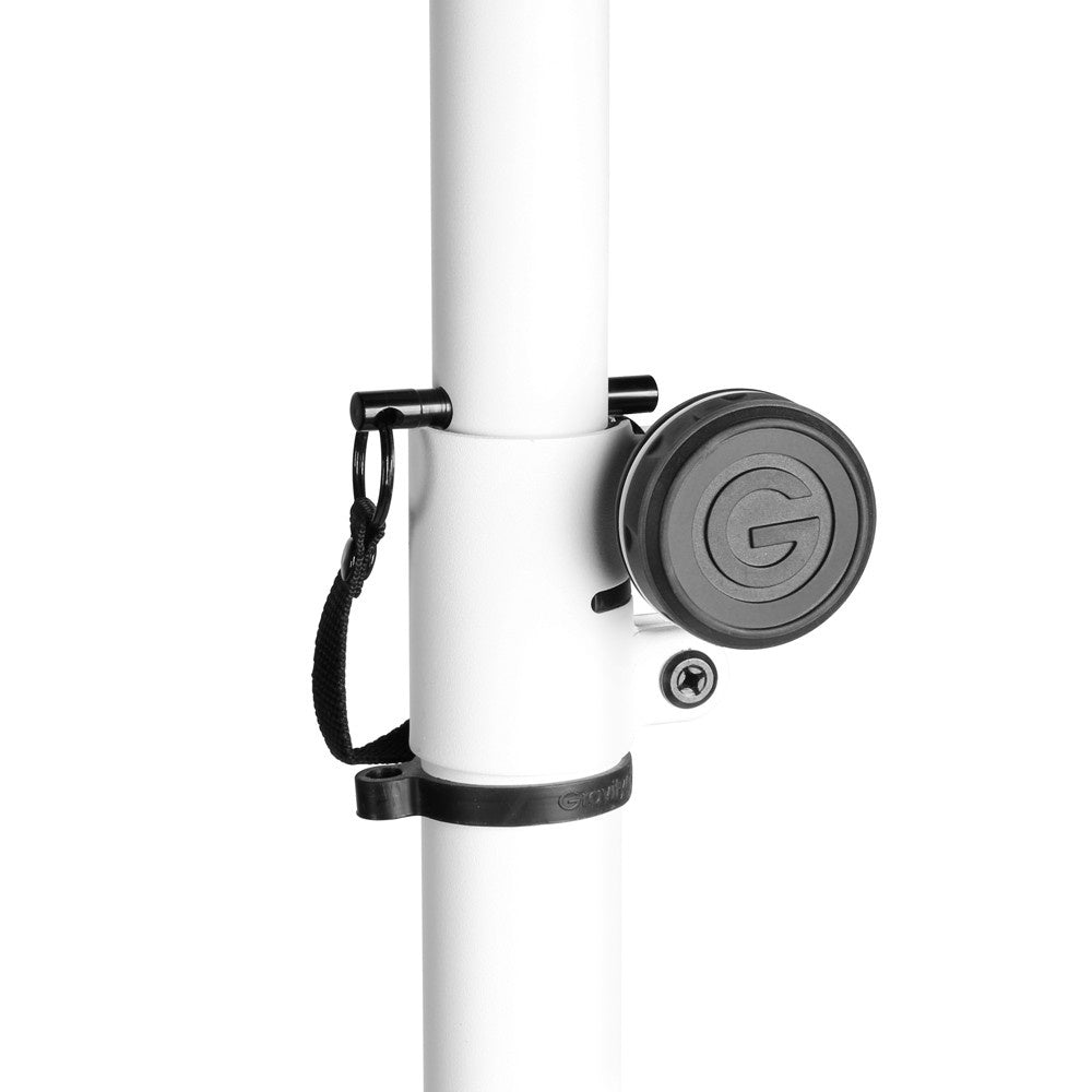 Gravity SP 5211 høyttalerstativ (hvit)